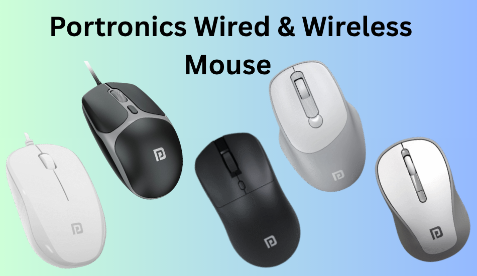 Portronics Wired & Wireless Mouse